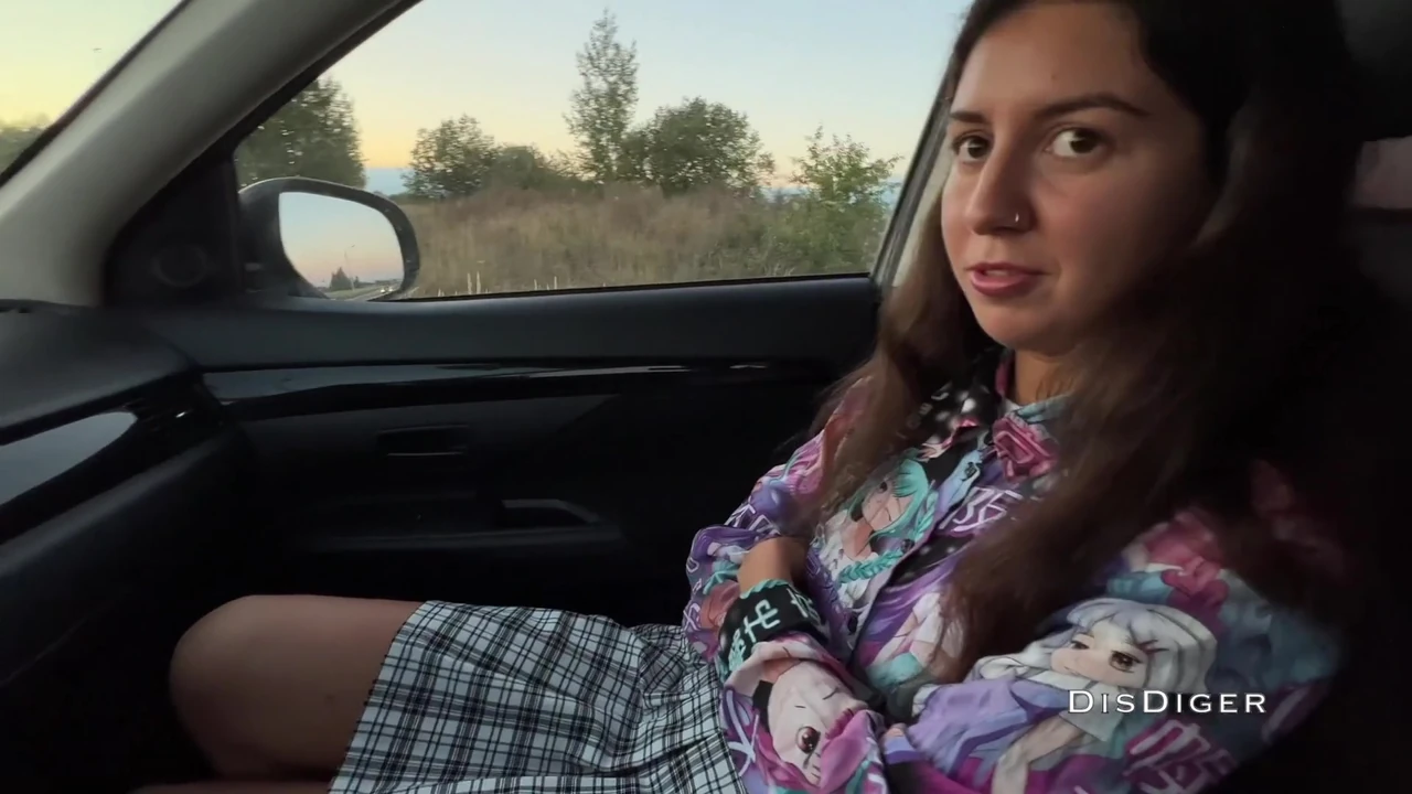 Cute hitchhiker agreed to suck and fuck With me